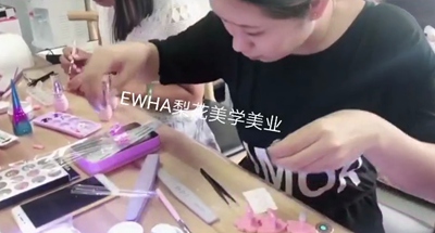 北京美甲培训学校梨花专科班