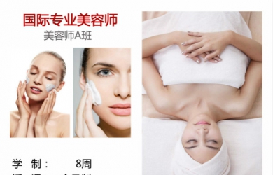 上海维丽娅职业技术培训学校国际顶尖美容师班（美容师A班)